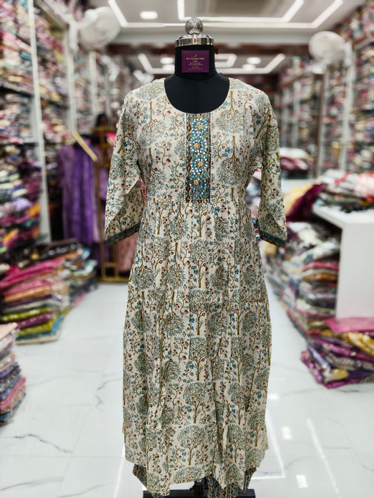 Nyra Cut 3 Pcs Modal Silk Salwar Set - NCSS03