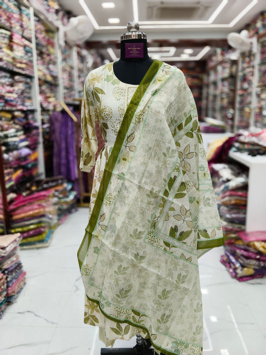 Nyra Cut 3 Pcs Modal Silk Salwar Set - NCSS02