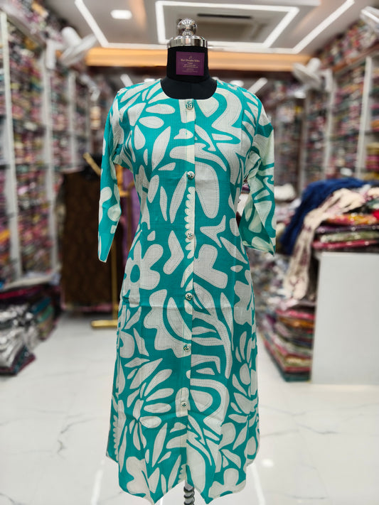 Vatican Silk Aline Kurti - ALKT110