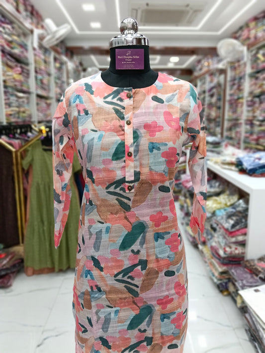 Straight Cut Kurti - AVSK06