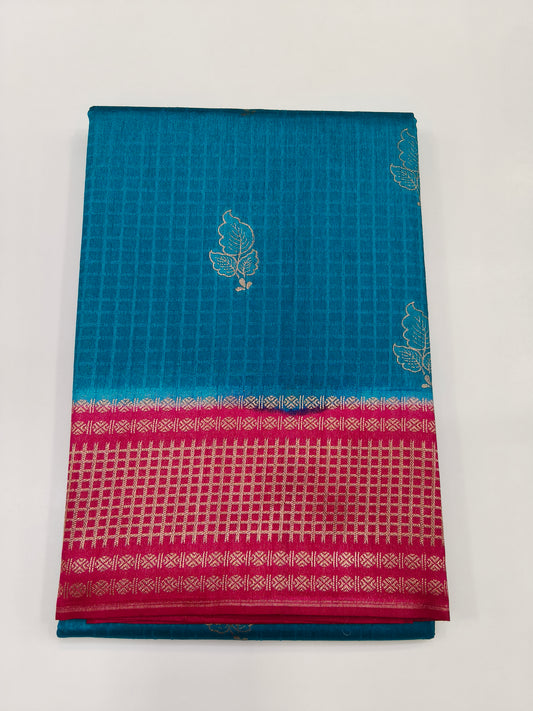 Semi Banarasi Silk Saree