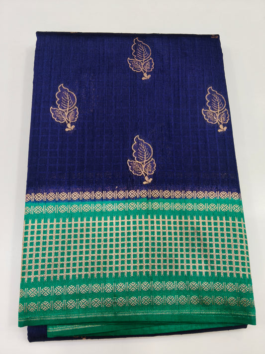 Semi Banarasi Silk Saree