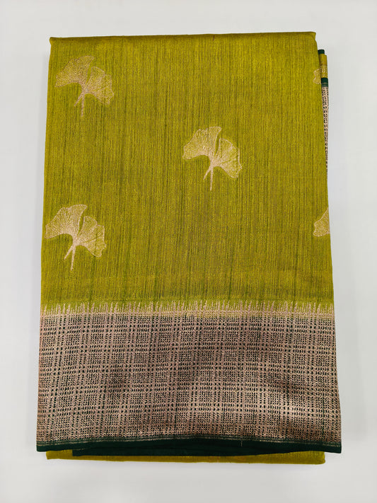 Semi Banarasi Silk Saree