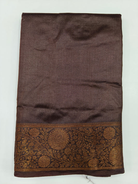 Semi Banarasi Silk Saree