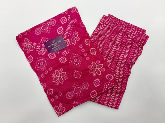 Casual Wear Spun Cotton 2 Pcs Salwar Set - JV2S04