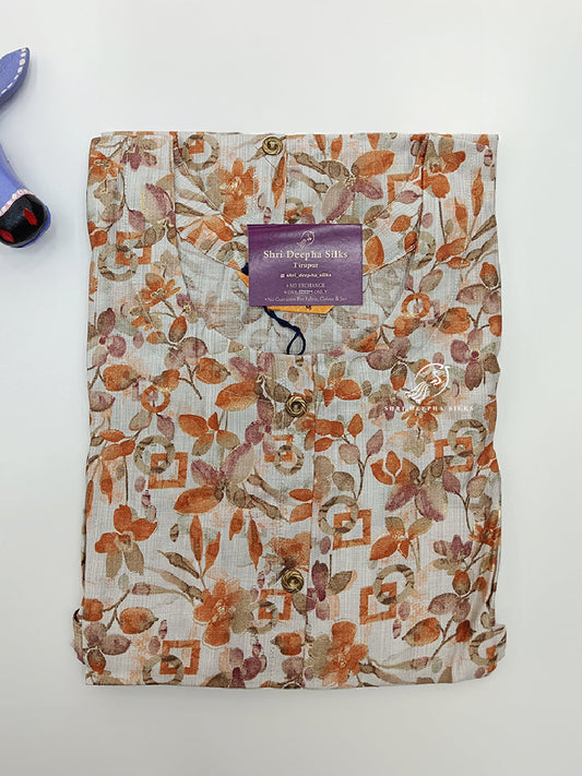 Aline Vertican Silk Kurti