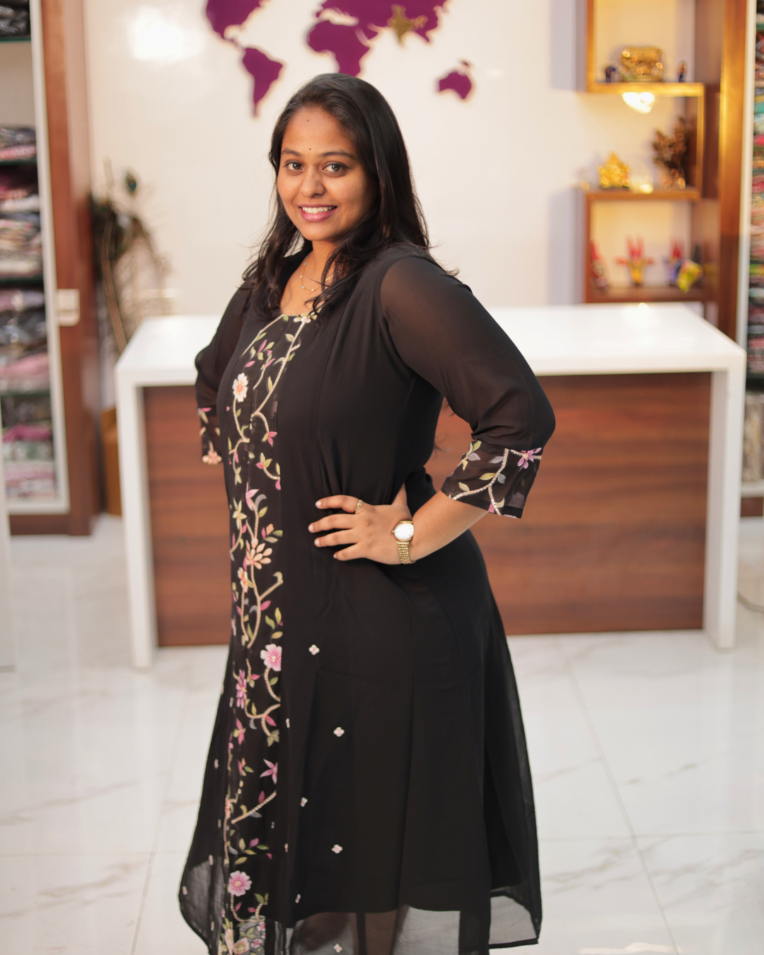 black georgette maxi dress Black Ponte And Textured Georgette Button Detail Woven Maxi Dress