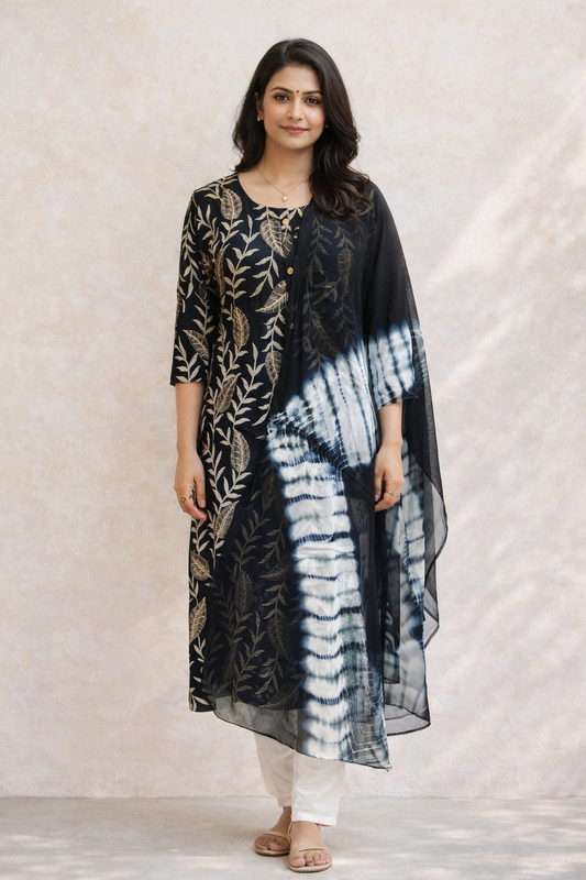 Casual Wear Vatican Silk 3 Pcs Salwar Set - CWSS16