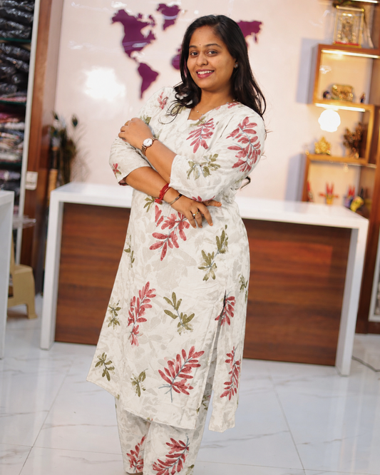 Flex Cotton Co Ord Set - FCCS10