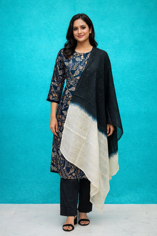 Casual Wear Vatican Silk 3 Pcs Salwar Set - CWSS12