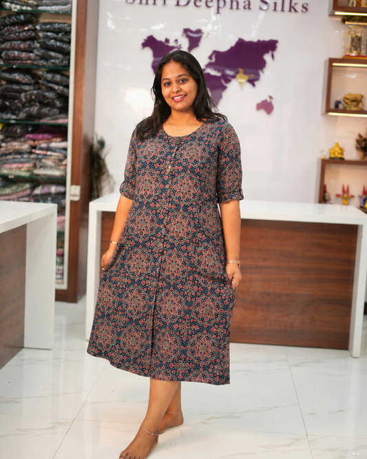 Budget Friendly Plus Size Aline Kurti - PSAK32