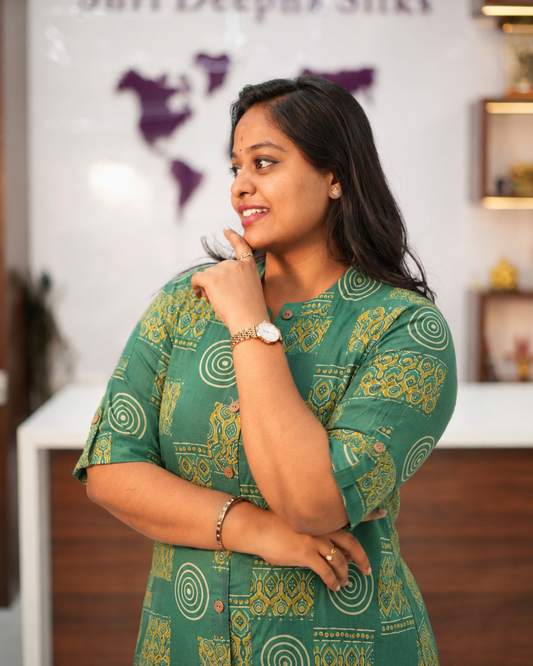 Budget Friendly Plus Size Aline Kurti - PSAK45