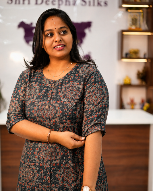 Budget Friendly Plus Size Aline Kurti - PSAK32