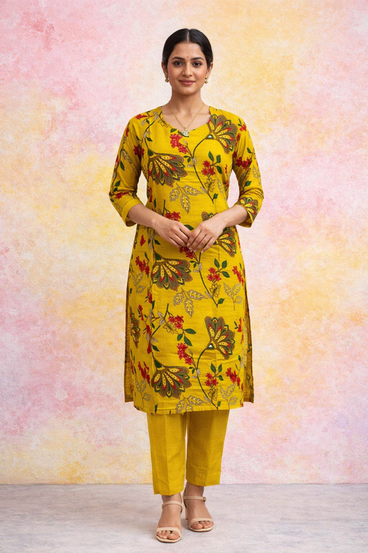 Casual Wear Vatican Silk 3 Pcs Salwar Set - CWSS18