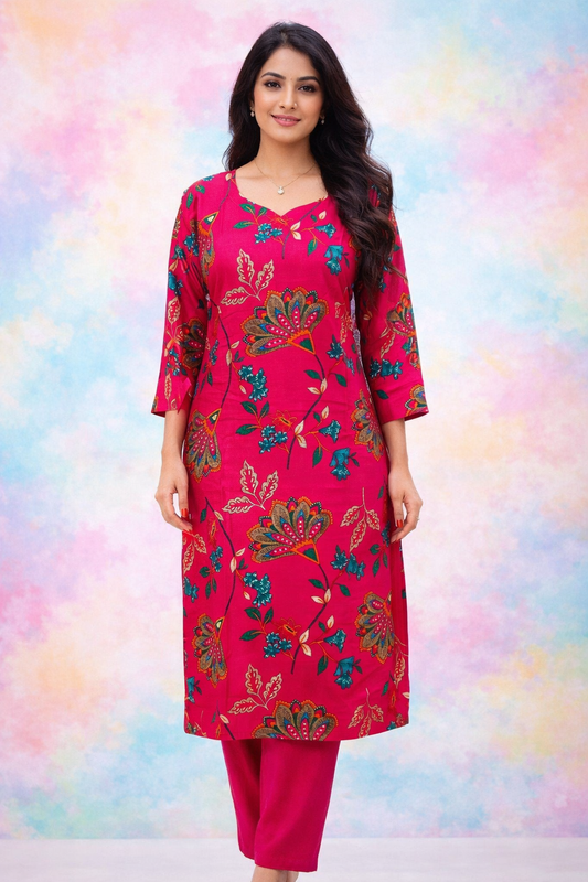 Casual Wear Vatican Silk 3 Pcs Salwar Set - CWSS17