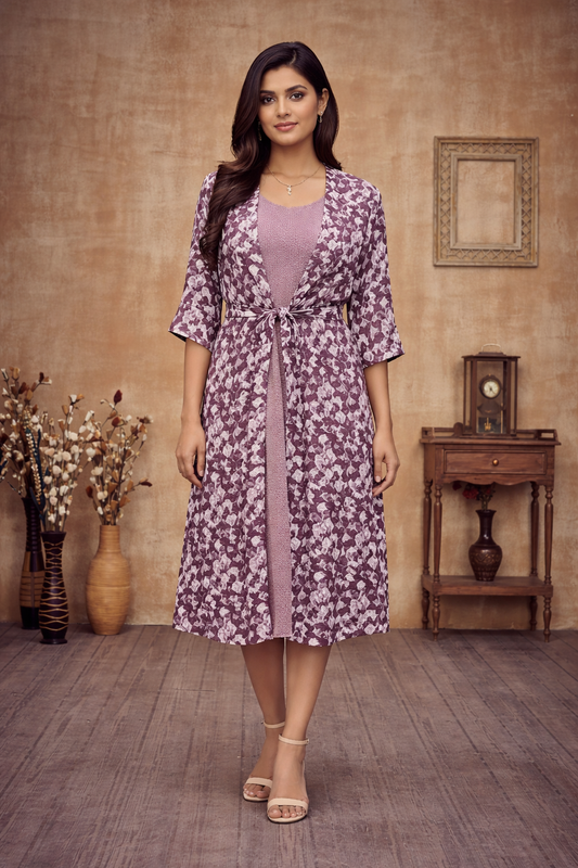 Overcoat Smoky Midi - OSMD07