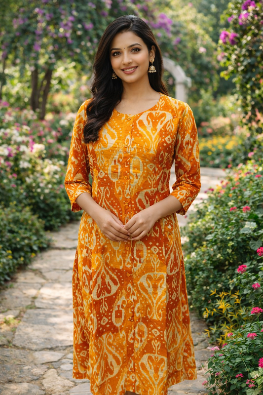 Vatican Silk Aline Kurti - ALKT18