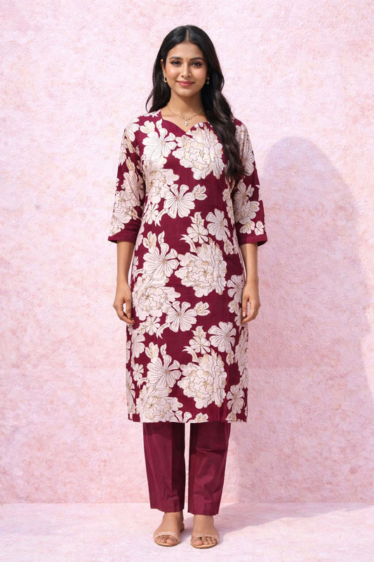 Casual Wear Vatican Silk 3 Pcs Salwar Set - CWSS08