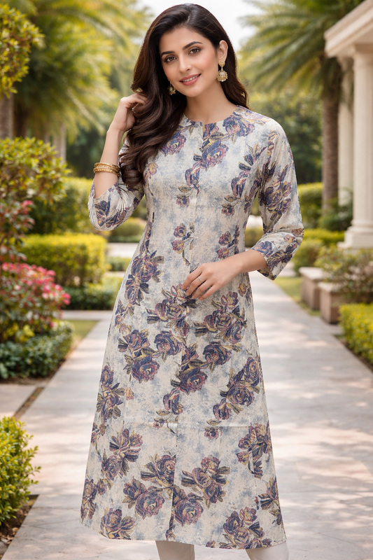 Vatican Silk Aline Kurti - ALKT02