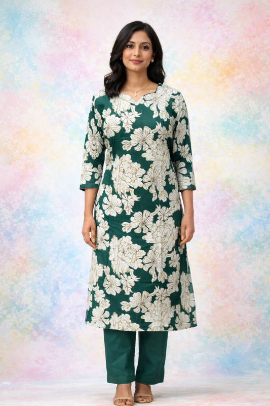 Casual Wear Vatican Silk 3 Pcs Salwar Set - CWSS09