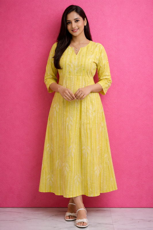 Fluorescent Green Fluffy Midi - FFMD21