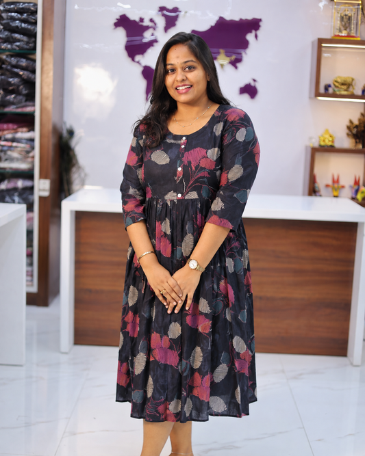 Spun Cotton Plus Size Budget Midi - JVMD17