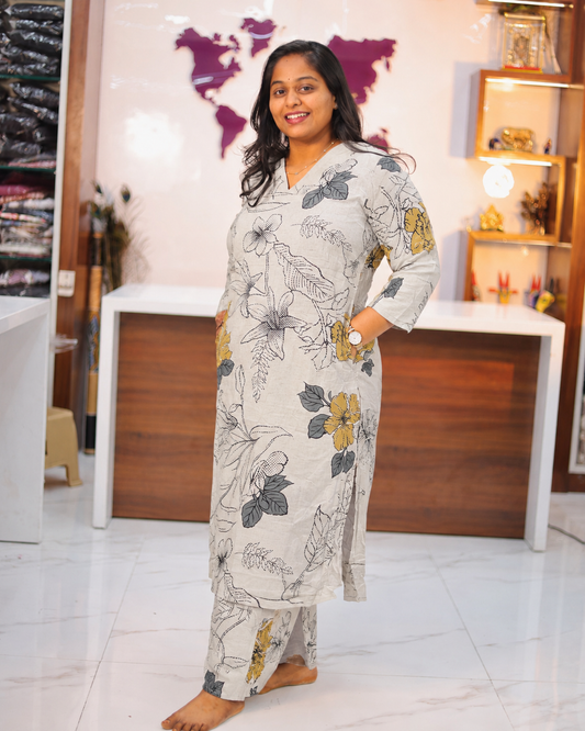 Flex Cotton Co Ord Set - FCCS12