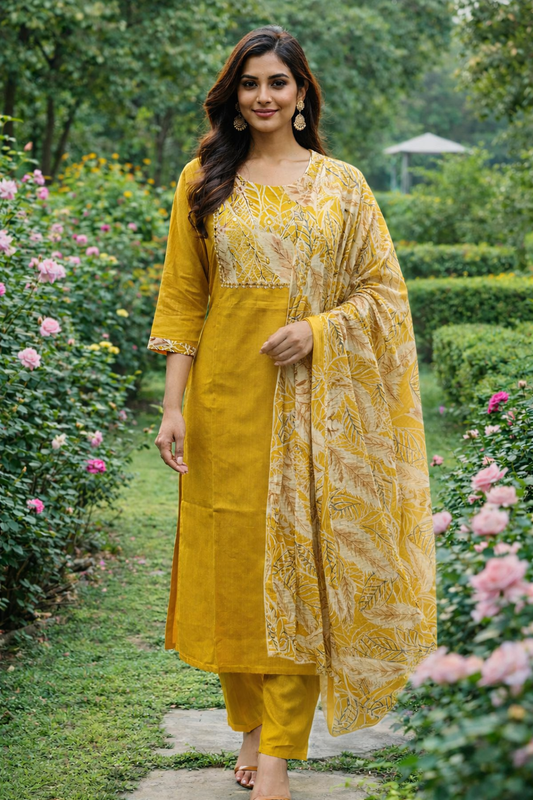 Premium Party Wear 3 Pcs Salwar Set - BPSS02