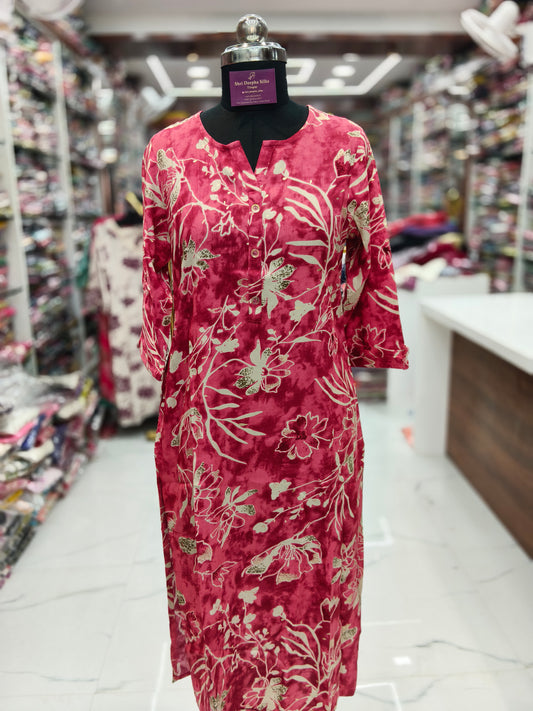 Spun Cotton Budget Kurti - NBK