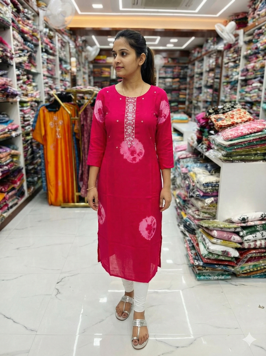 Premium Silk Kurti - PSK09