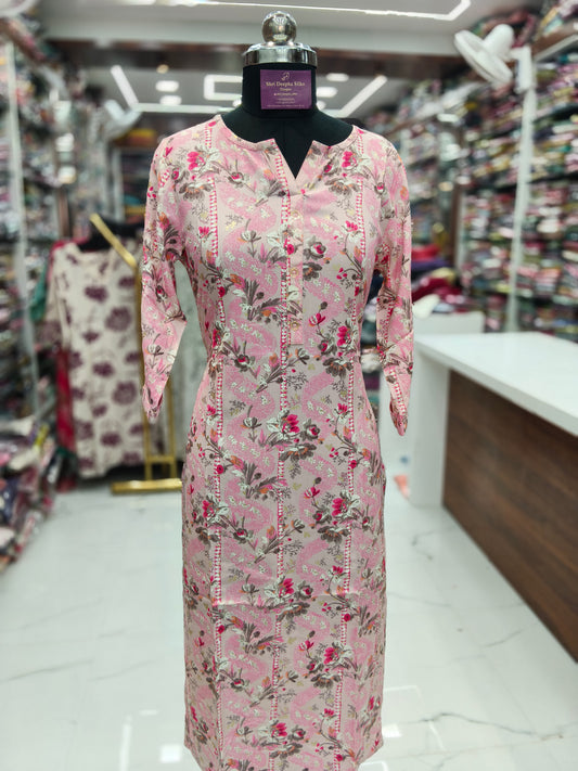 Spun Cotton Budget Kurti - NBK