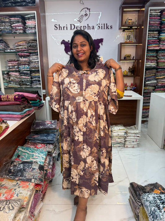 Spun Cotton Plus Size Budget Midi - JVMD08