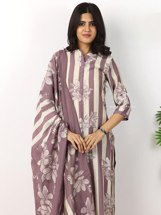 Vatican Silk 3pcs Salwar set