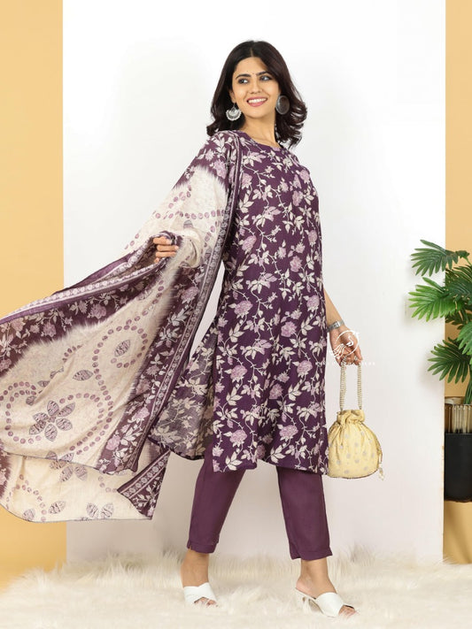 Vatican Silk 3pcs Salwar set