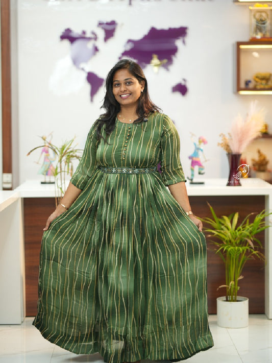 Shimmer Line Maxi Green