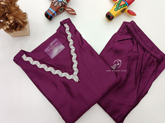 Co-ord Silk Set