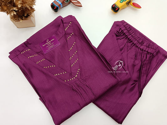 Co-ord Silk Set