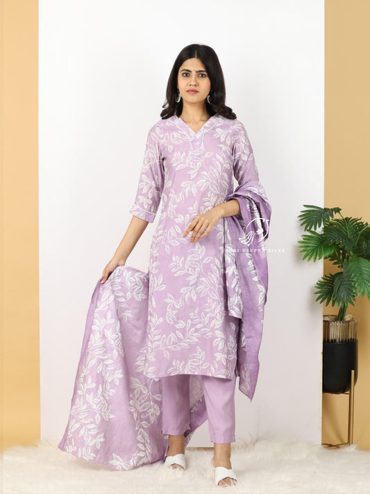 Vatican Silk 3pcs Salwar set