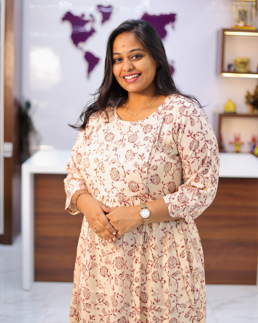 Budget Friendly Feeding Frock - BKFF09