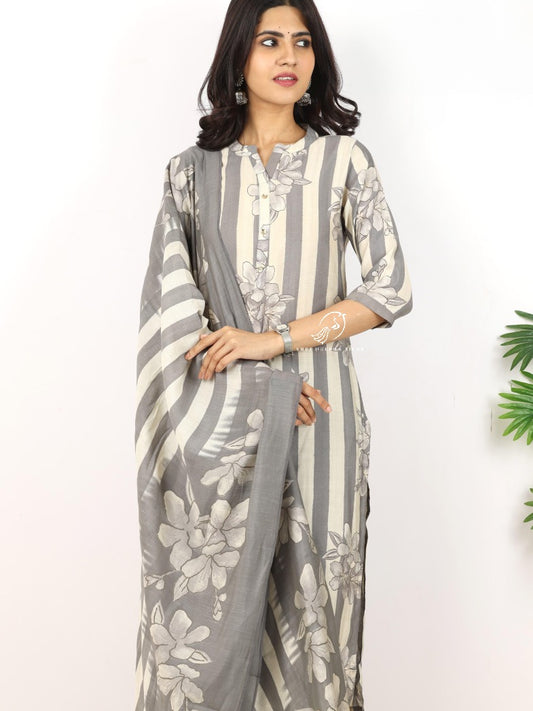 Vatican Silk 3pcs Salwar set