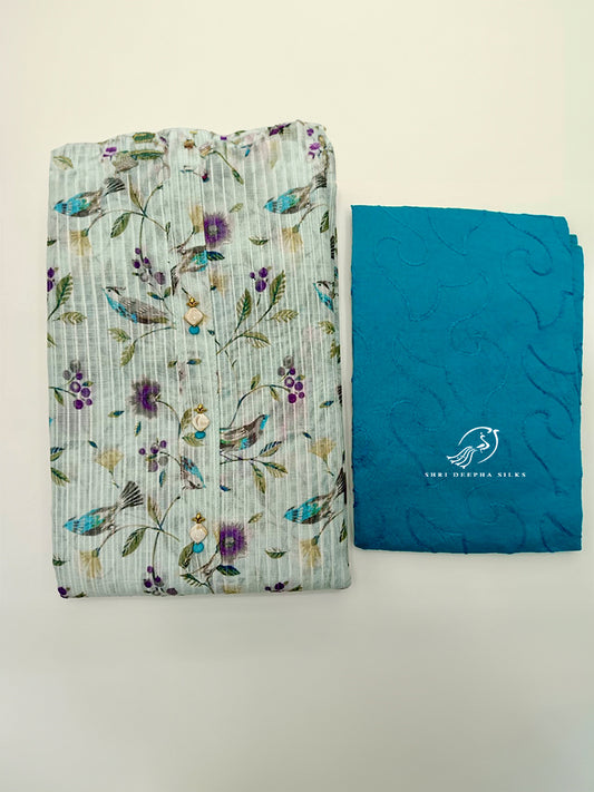 Unstitched Salwar Materials Premium Cotton