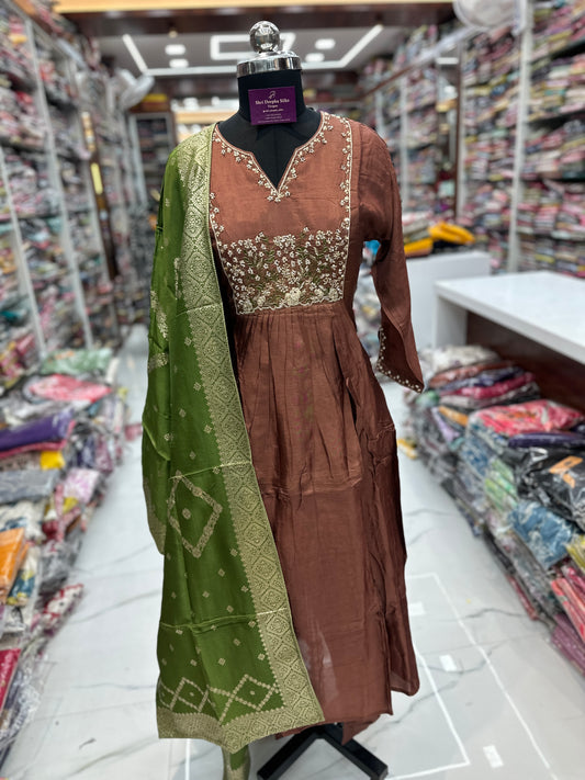 Premium Party Wear 3 Pcs Salwar Set - PSS