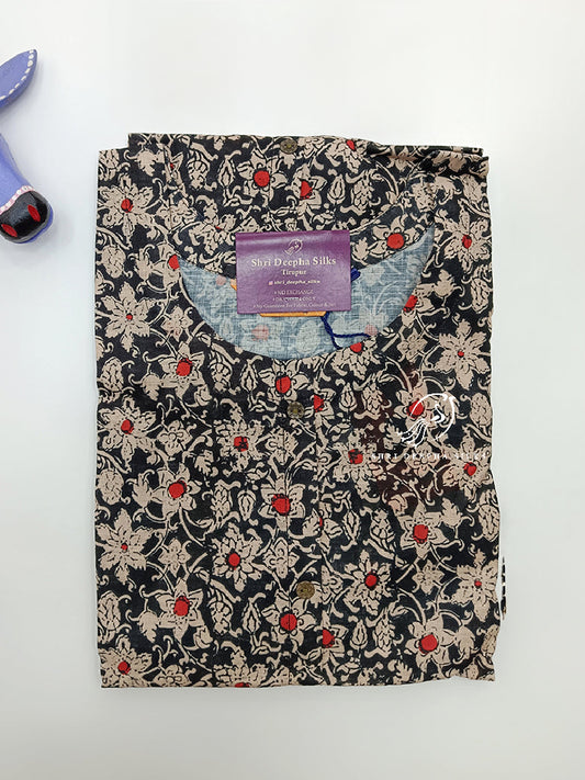 Aline Vertican Silk Kurti