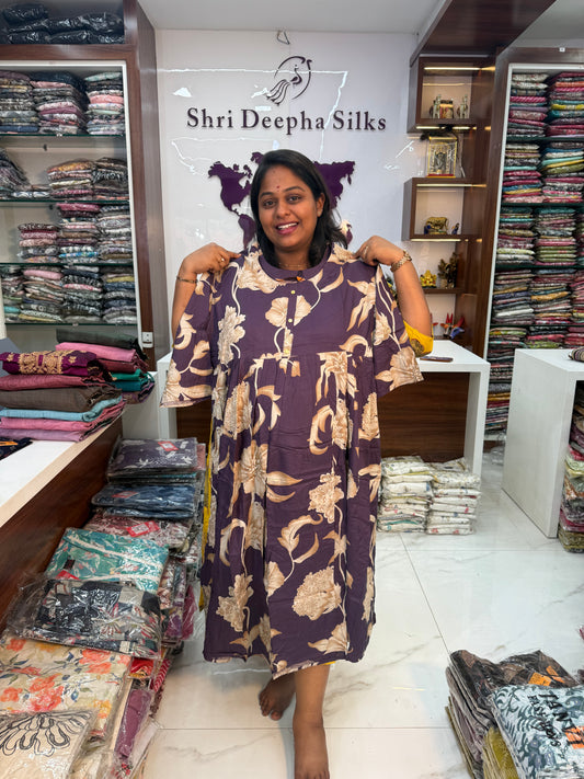 Spun Cotton Plus Size Budget Midi - JVMD12