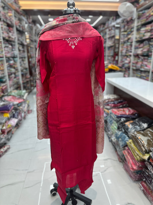 Premium Party Wear 3 Pcs Salwar Set - PSS