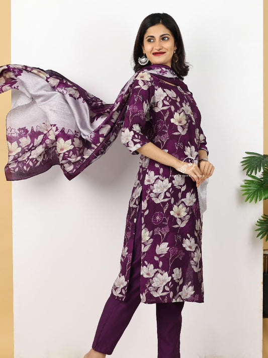 Vatican Silk 3pcs Salwar set