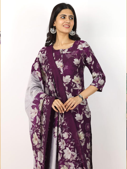 Vatican Silk 3pcs Salwar set