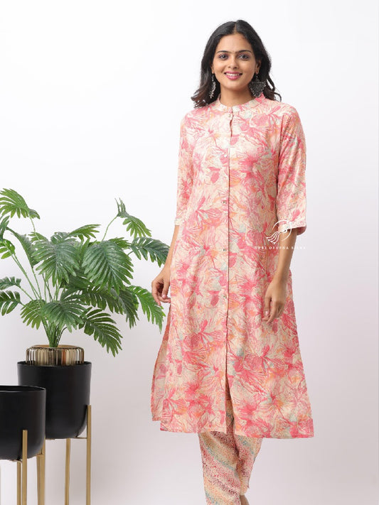 Spun Cotton Silk 3-Piece Salwar Set