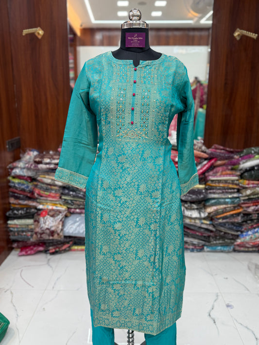 Premium Party Wear 3 Pcs Salwar Set - PSS