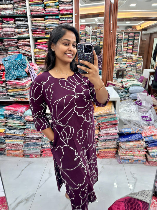 Co-Ord Sets Wine